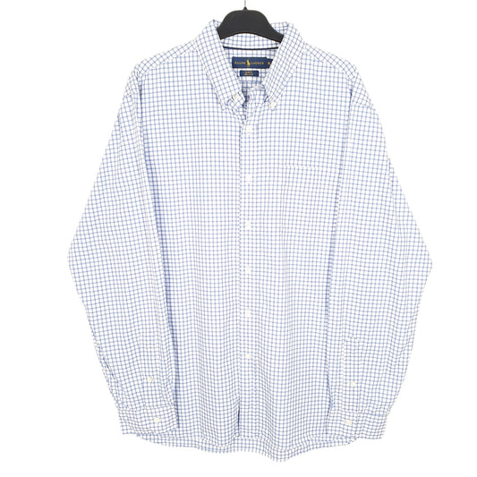 Mens White Ralph Lauren  Long Sleeve Shirt