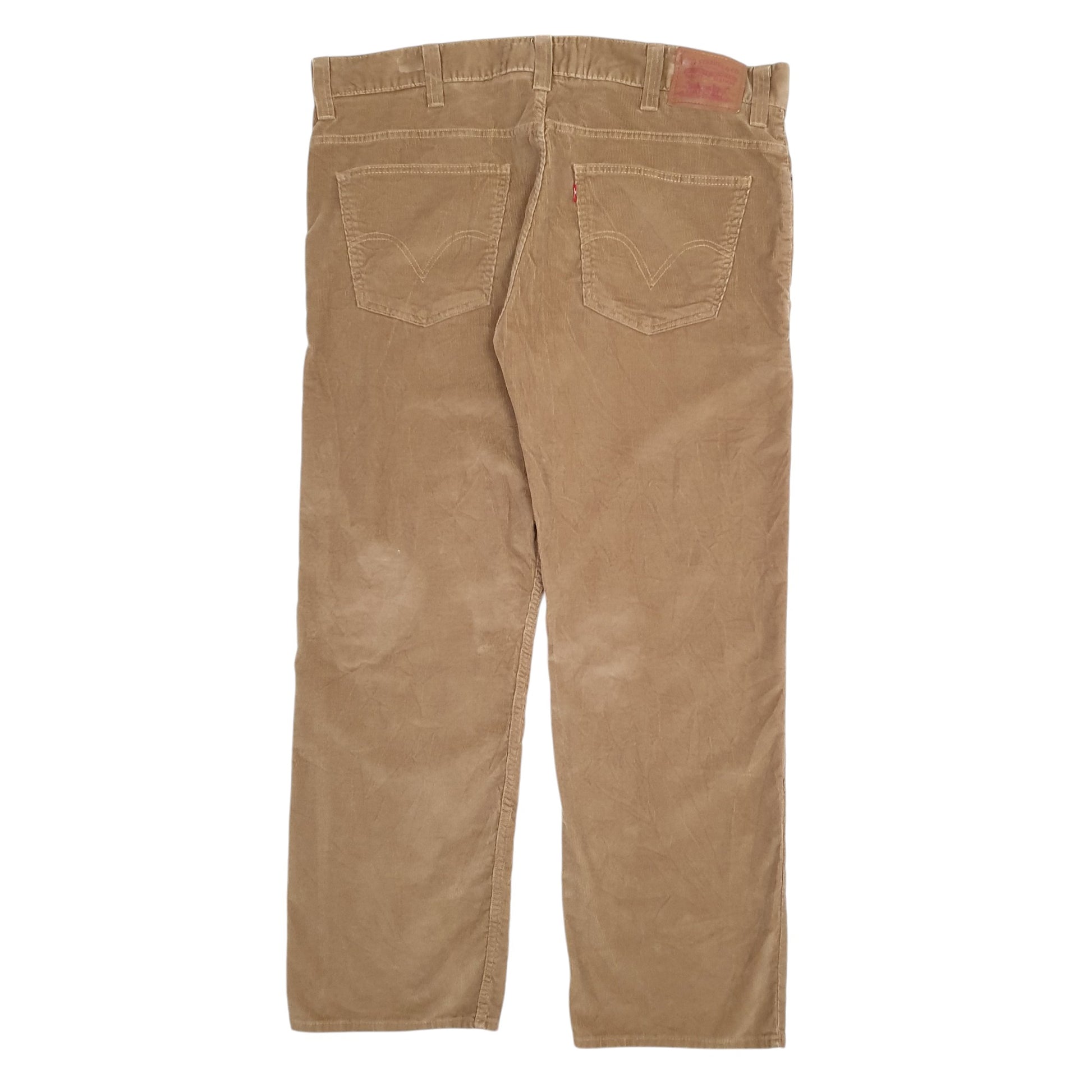 Mens Brown Levis  Corduroy Trousers