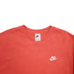 Mens Orange Nike  Crewneck Jumper