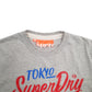 Mens Grey Superdry Spellout Short Sleeve T Shirt