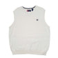 Mens Cream Chaps Knit Tank Top Sweater Vest V Neck Jumper