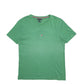 Mens Green Tommy Hilfiger Spellout Short Sleeve T Shirt