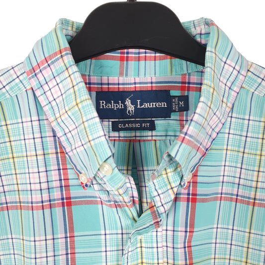 Mens Turquoise Polo Ralph Lauren  Short Sleeve Shirt