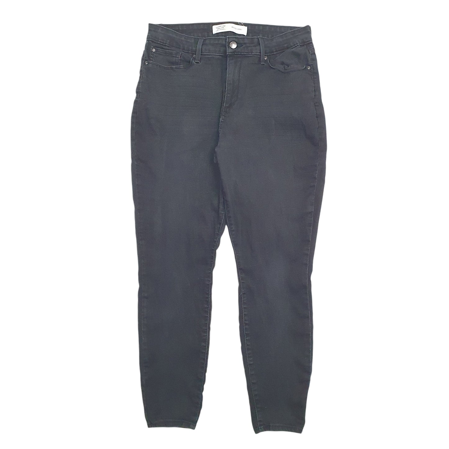 Womens Black Levis Signature Casual JeansW32 L27