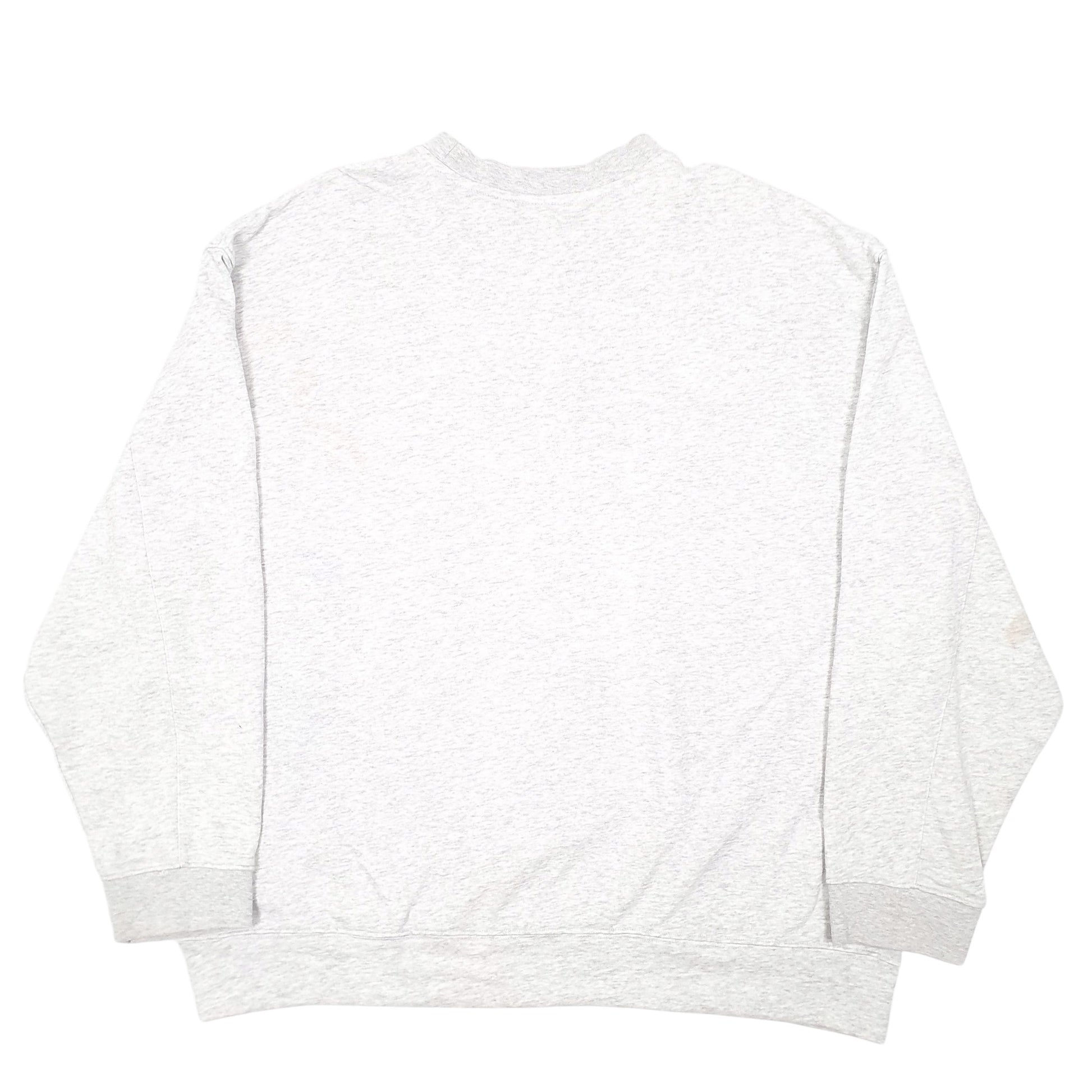 Womens Grey Adidas Butterfly Crewneck Jumper