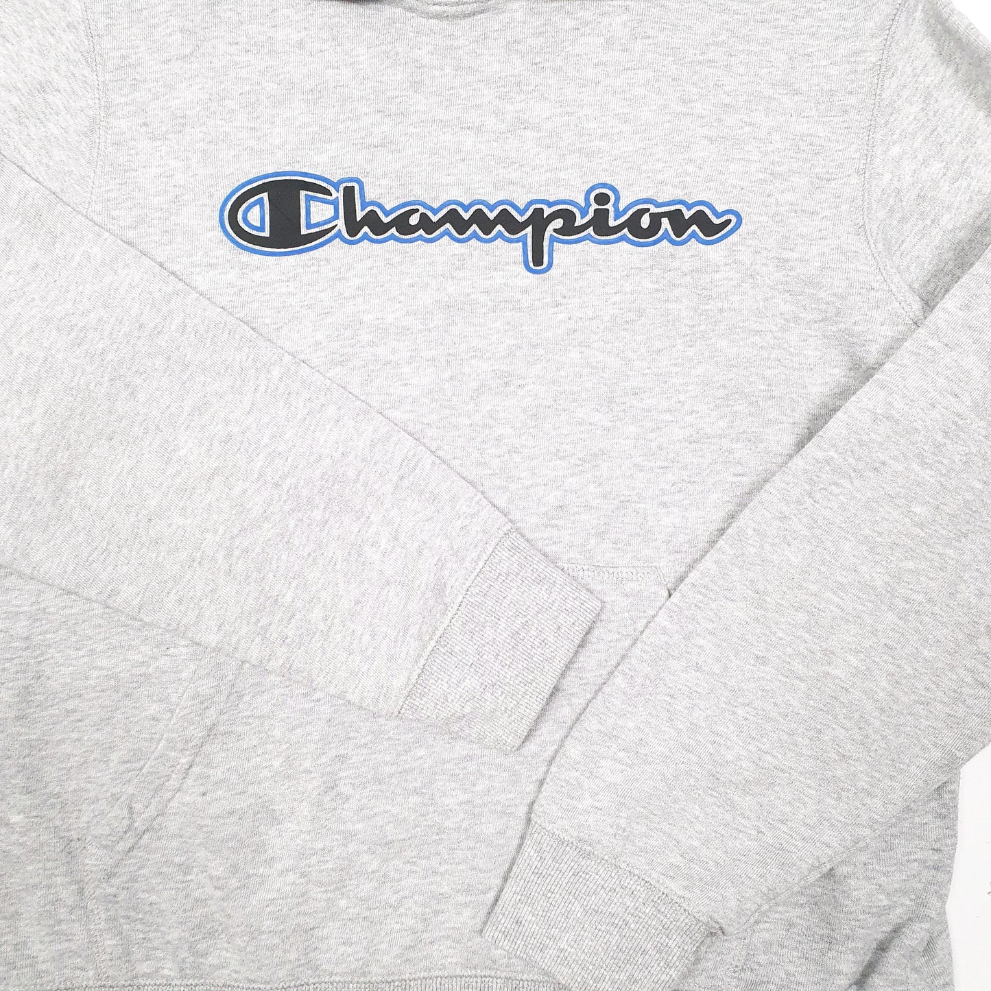 Womens Grey Champion  Hoodie Jumper