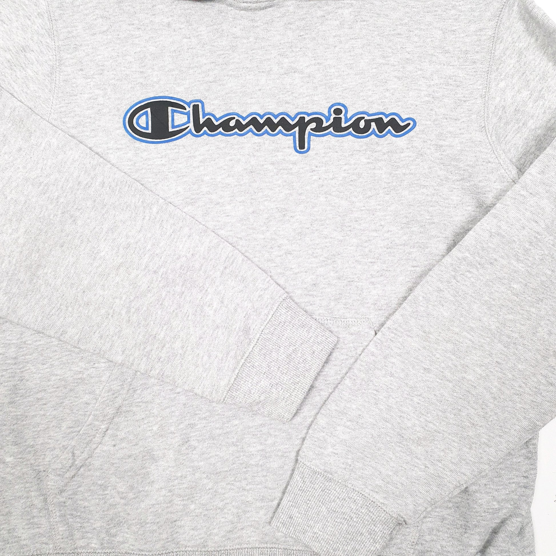 Womens Grey Champion  Hoodie Jumper