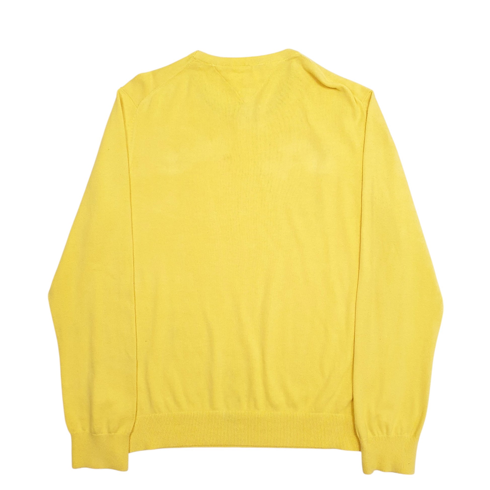 Mens Yellow Tommy Hilfiger  Crewneck Jumper