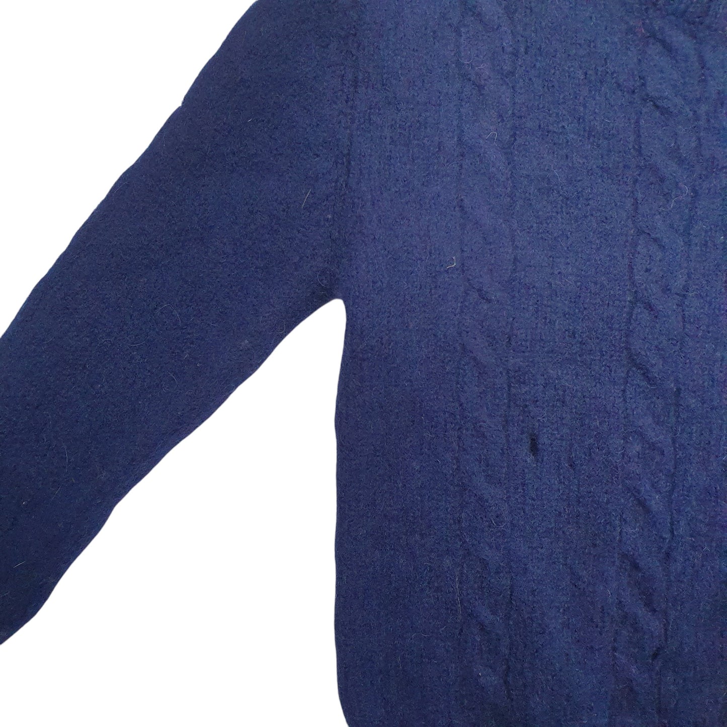 Womens Navy Elliot  Crewneck Jumper