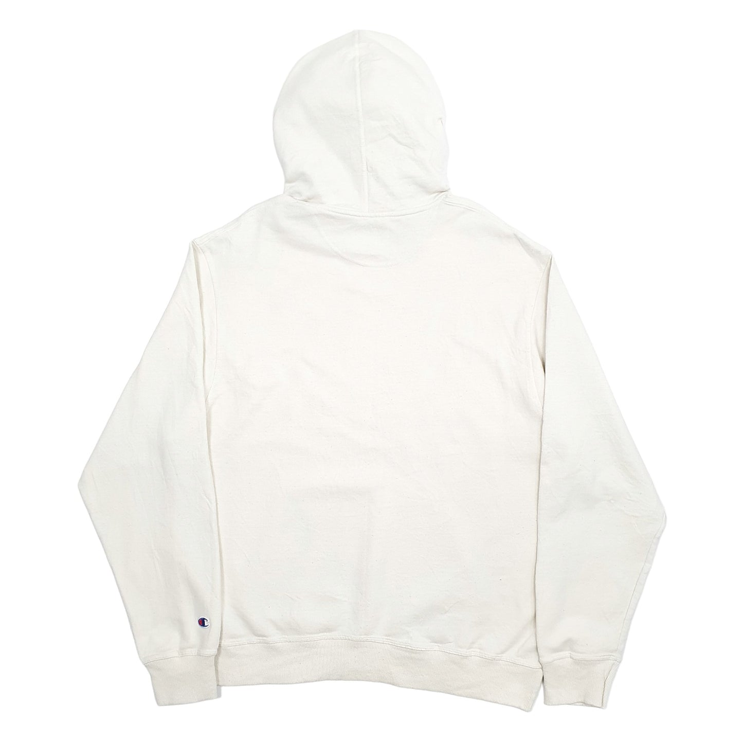 Mens Cream Champion  Hoodie Jumper