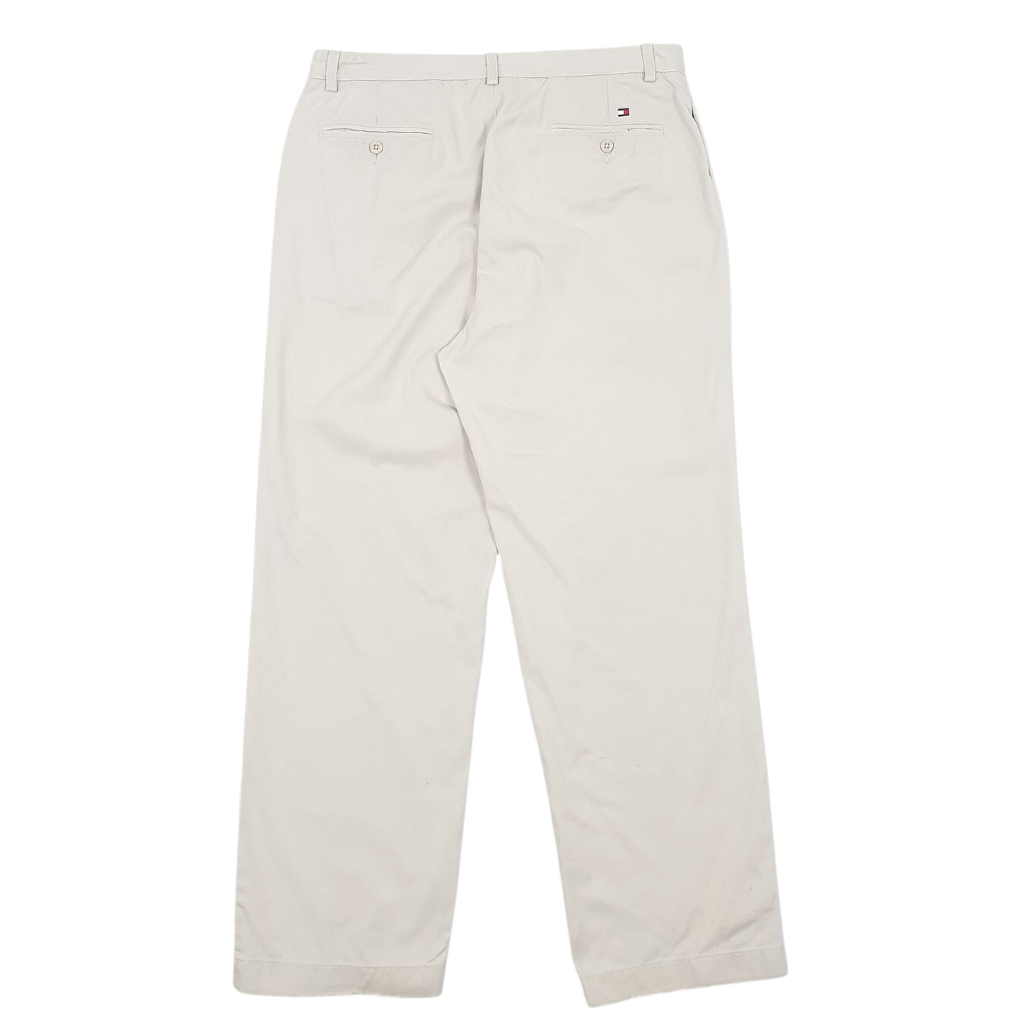 Mens Cream Tommy Hilfiger  Chino Trousers