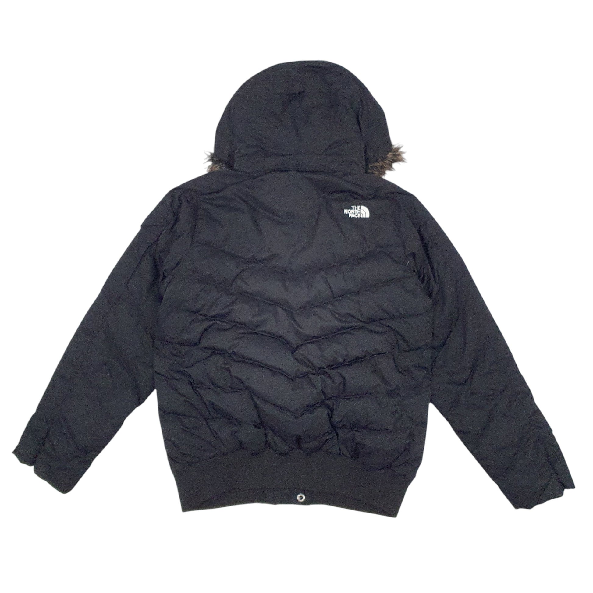 Womens Black The North Face RECCO Sking Goose Down  Coat