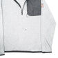 Mens Grey Adidas DCM Ventors Quarter Zip Jumper
