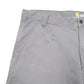 Mens Grey Carhartt Workwear Relaxed Carpenter Shorts
