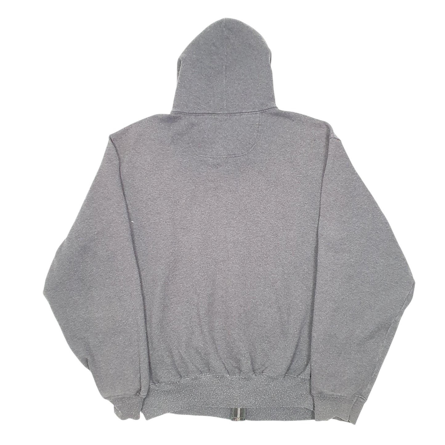 Mens Grey Champion Hoodie Full Zip Jumper