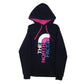 Womens Black The North Face Spellout Hoodie Jumper