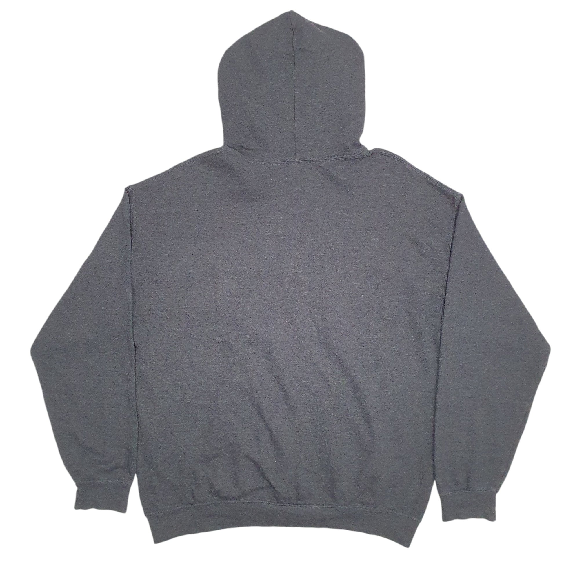 Mens Grey Gildan Vita Greek Lettering Hoodie Jumper