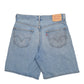 Mens Blue Levis Denim Jeans Jorts 550 Loose Denim Shorts