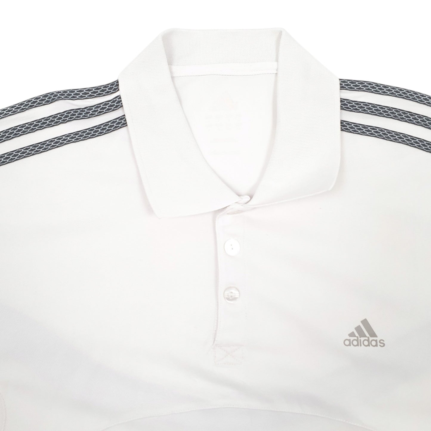 Mens White Adidas  Short Sleeve T Shirt