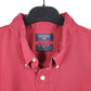 Mens Red Dockers  Long Sleeve Shirt