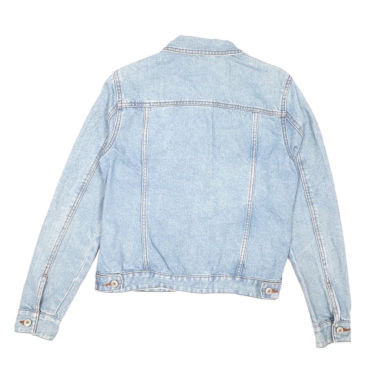 Womens Blue Denim Co Trucker  Coat
