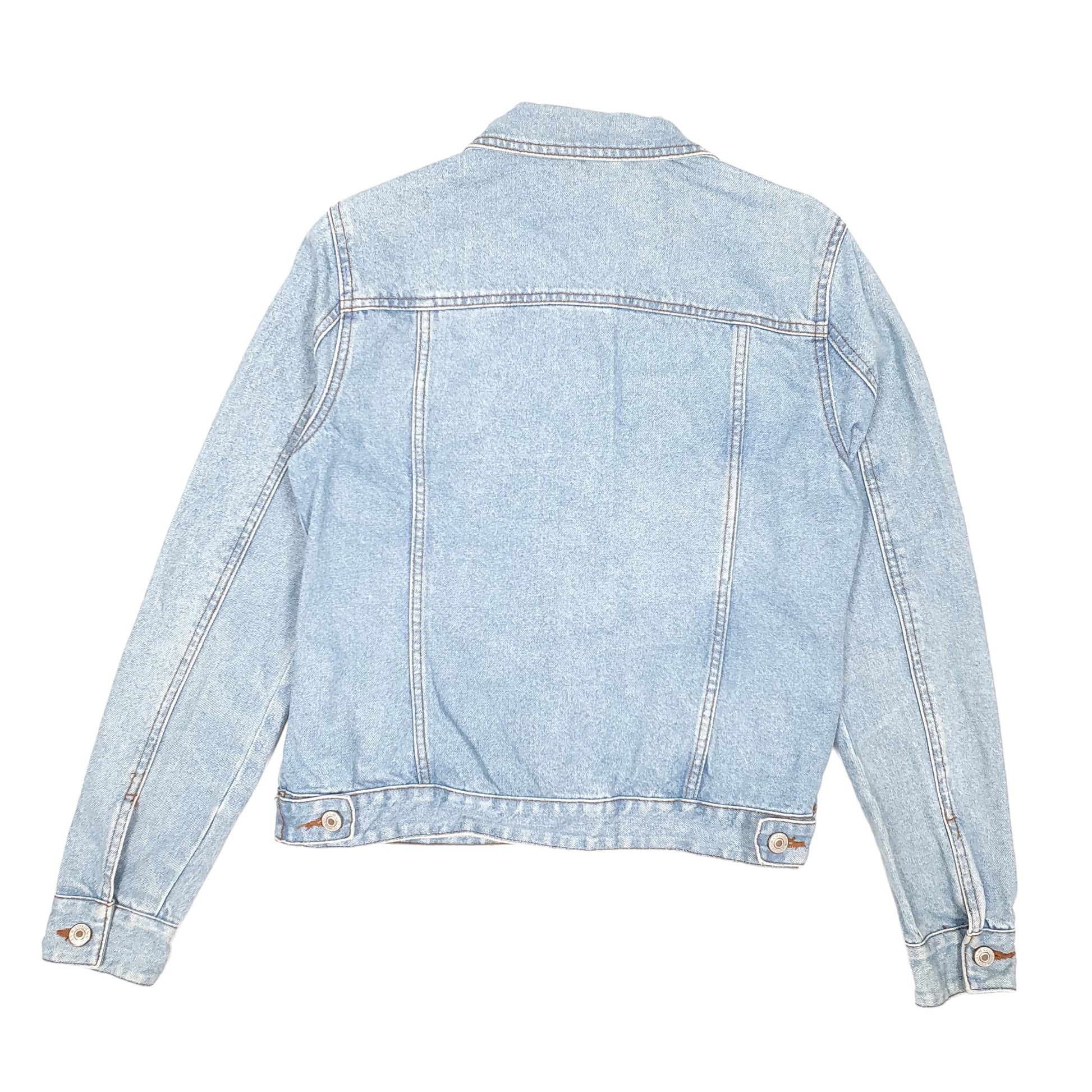 Womens Blue Denim Co Trucker  Coat