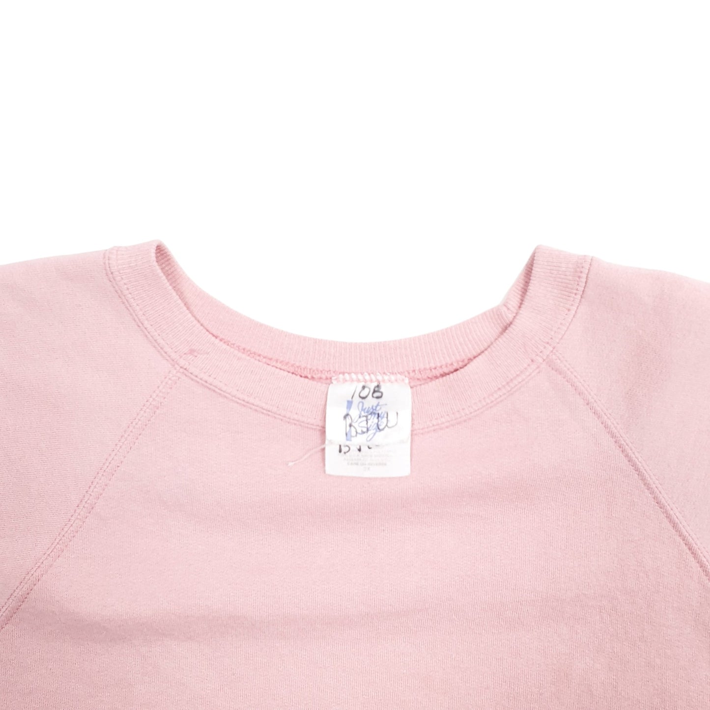 Womens Pink Just My Size  Crewneck Jumper