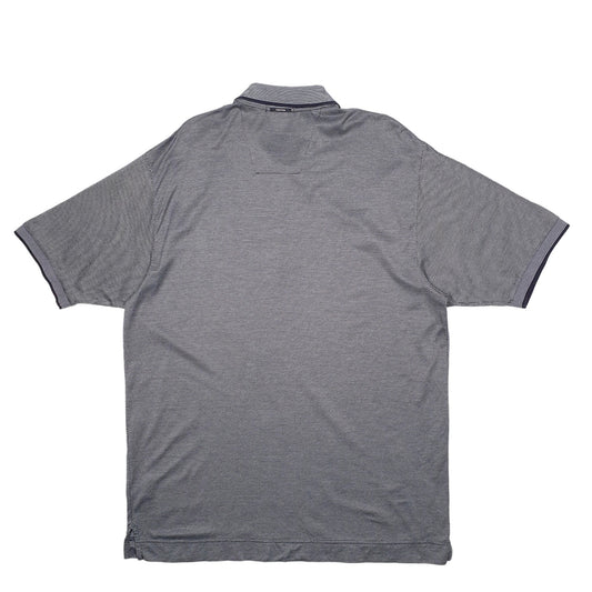 Mens Grey Nautica  Short Sleeve Polo Shirt