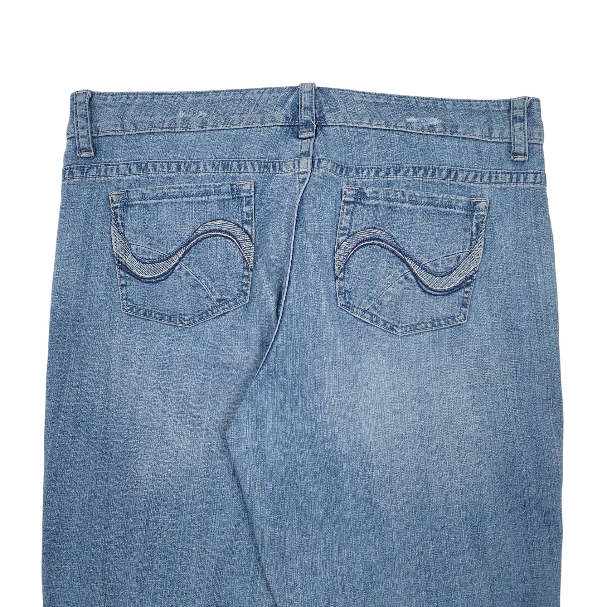 Womens Blue Lee  Midrise JeansW38 L33