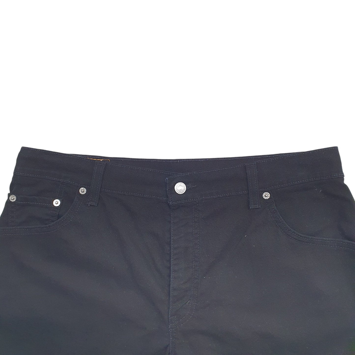 Mens Black Levis  Denim Shorts