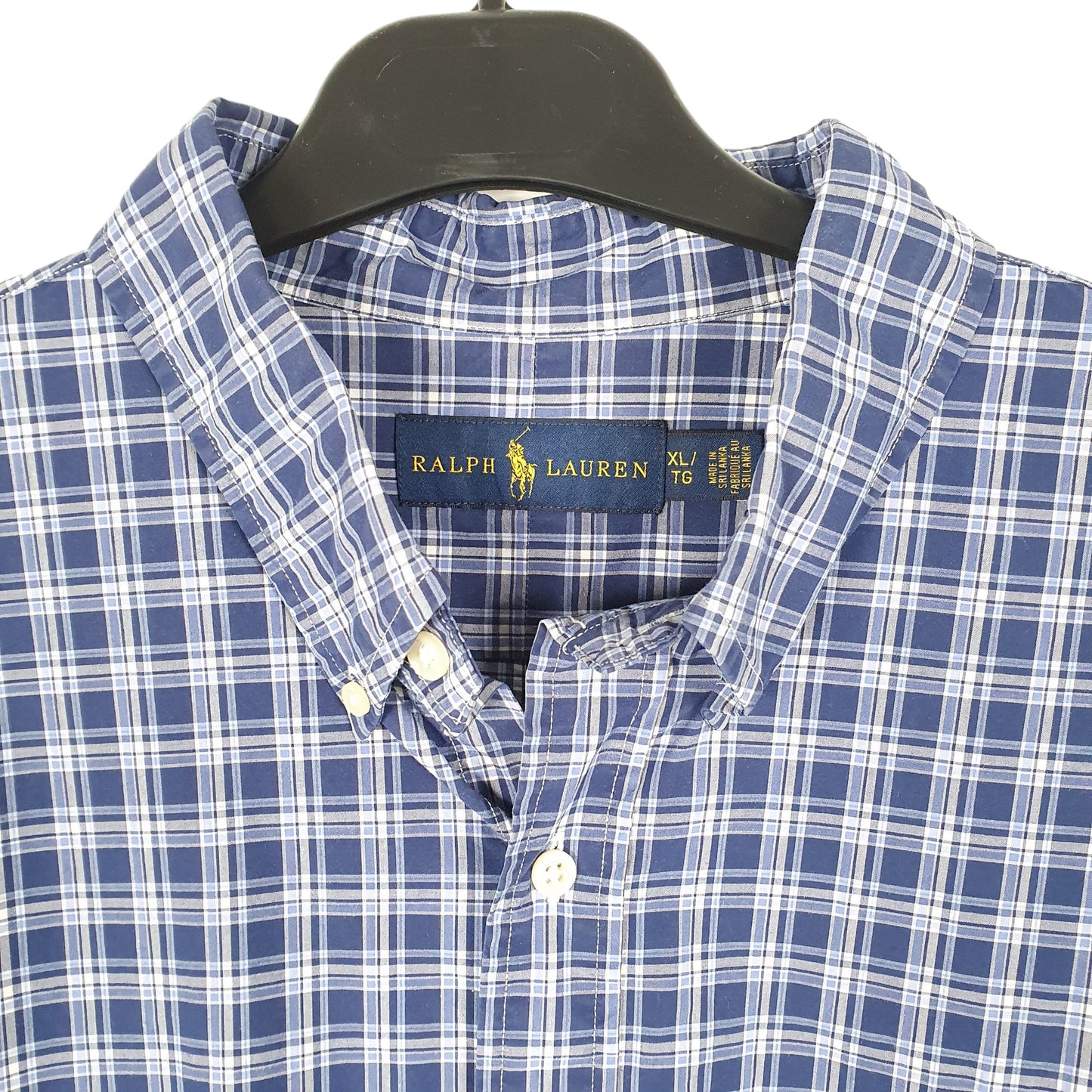 Mens Blue Ralph Lauren  Long Sleeve Shirt