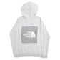 Womens Grey The North Face Spellout Hoodie Jumper