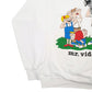 Mens White Ultra Sweats Mr Video Cartoon Vintage 90's Jim Benton Crewneck Jumper