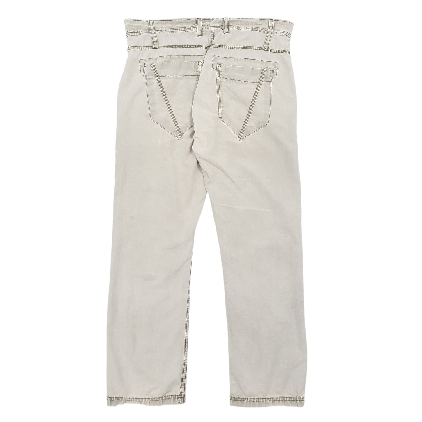 Mens Grey Unbranded  Chino Trousers