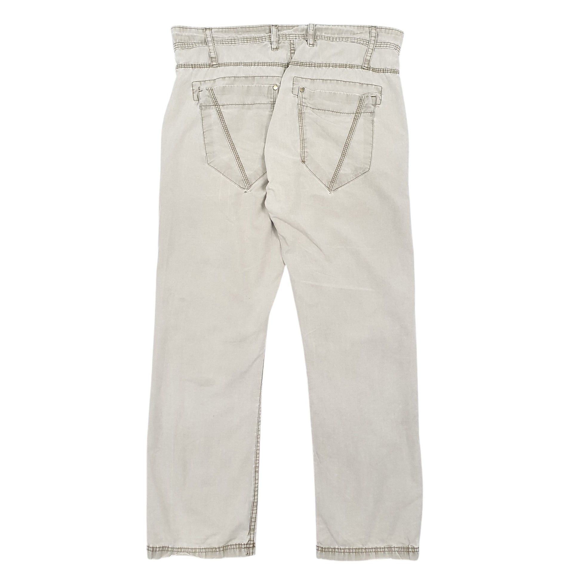 Mens Grey Unbranded  Chino Trousers