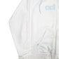 Womens White Adidas Spellout Full Zip Jumper