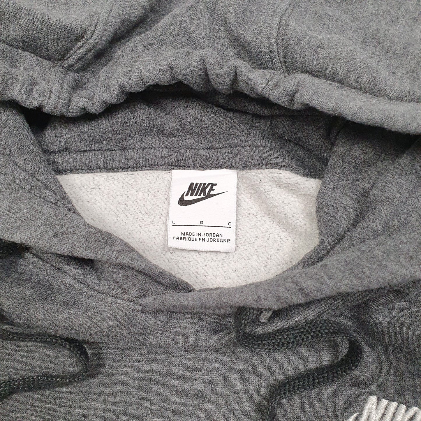 Mens Grey Nike  Hoodie Jumper