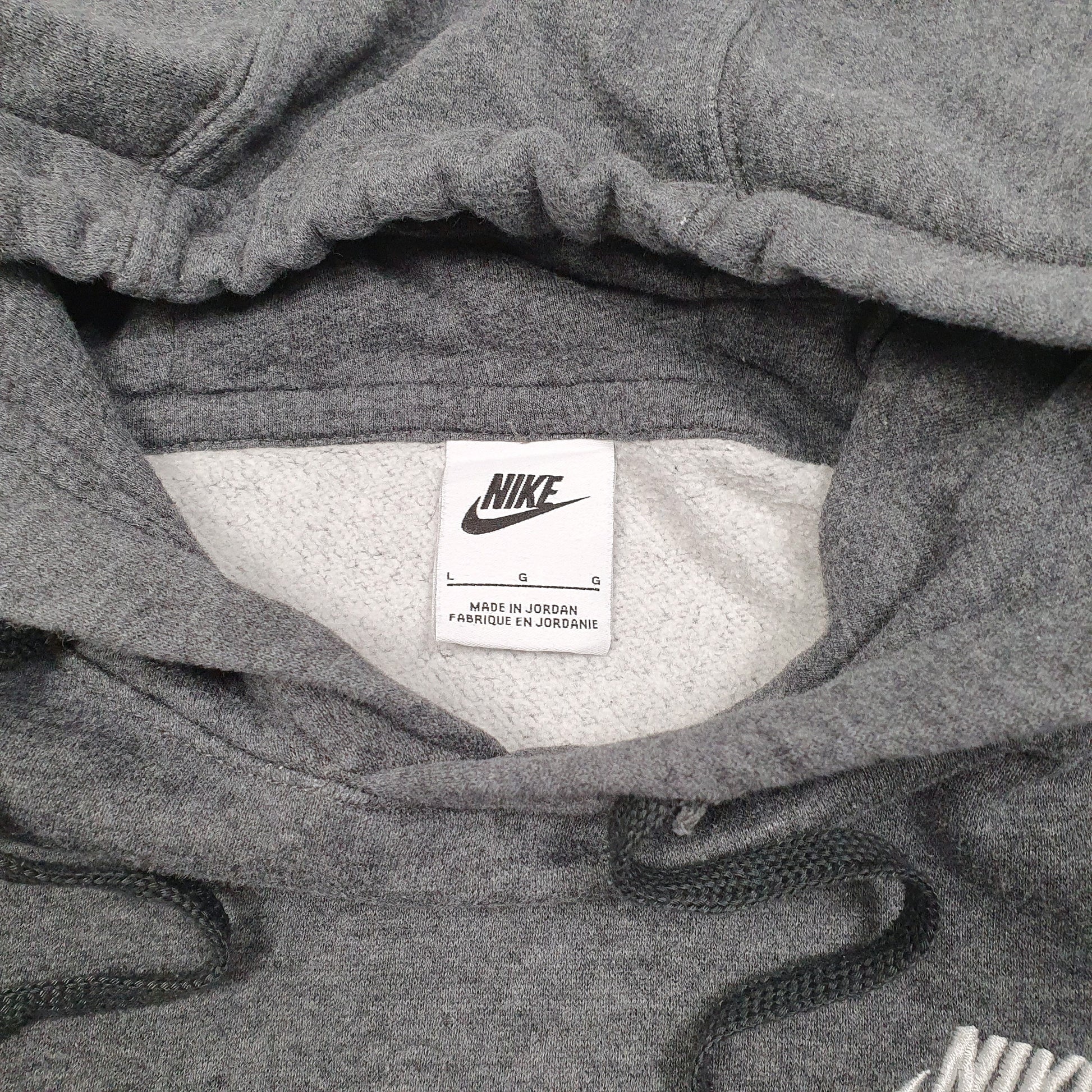 Mens Grey Nike  Hoodie Jumper