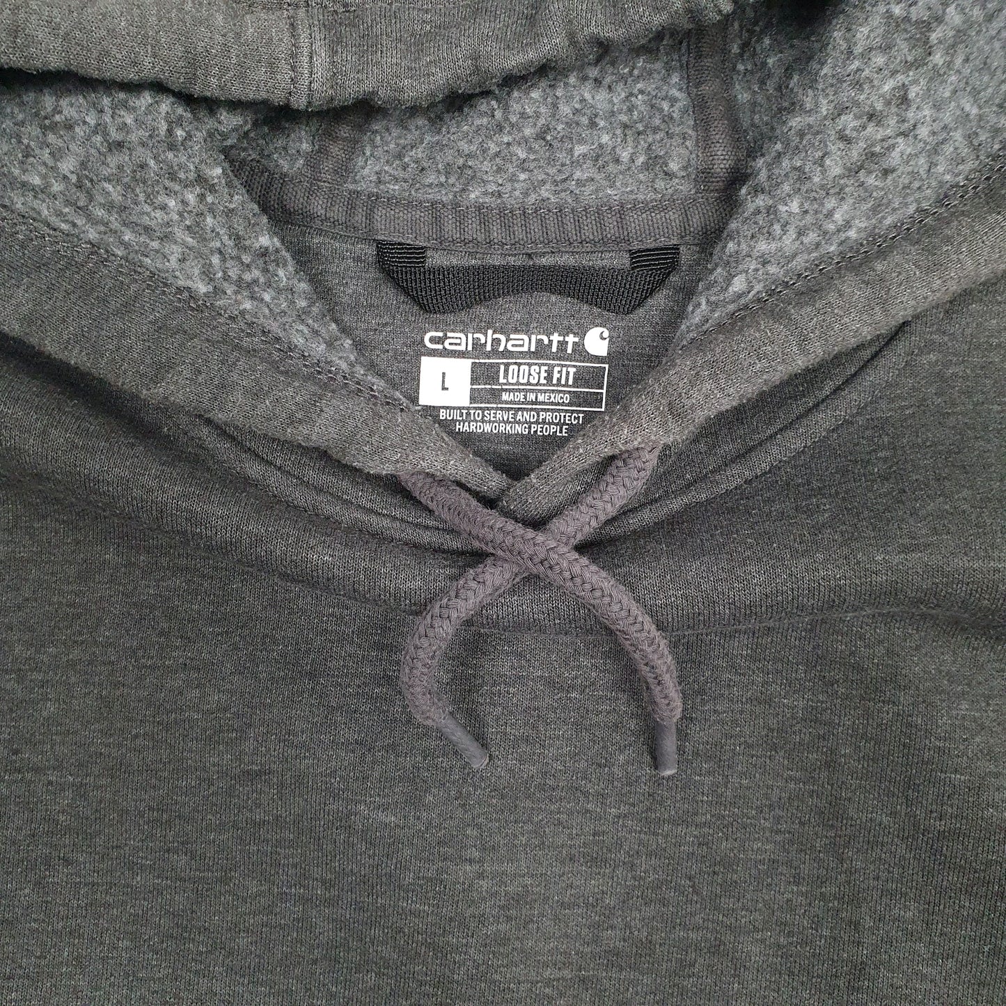 Mens Grey Carhartt  Hoodie Jumper