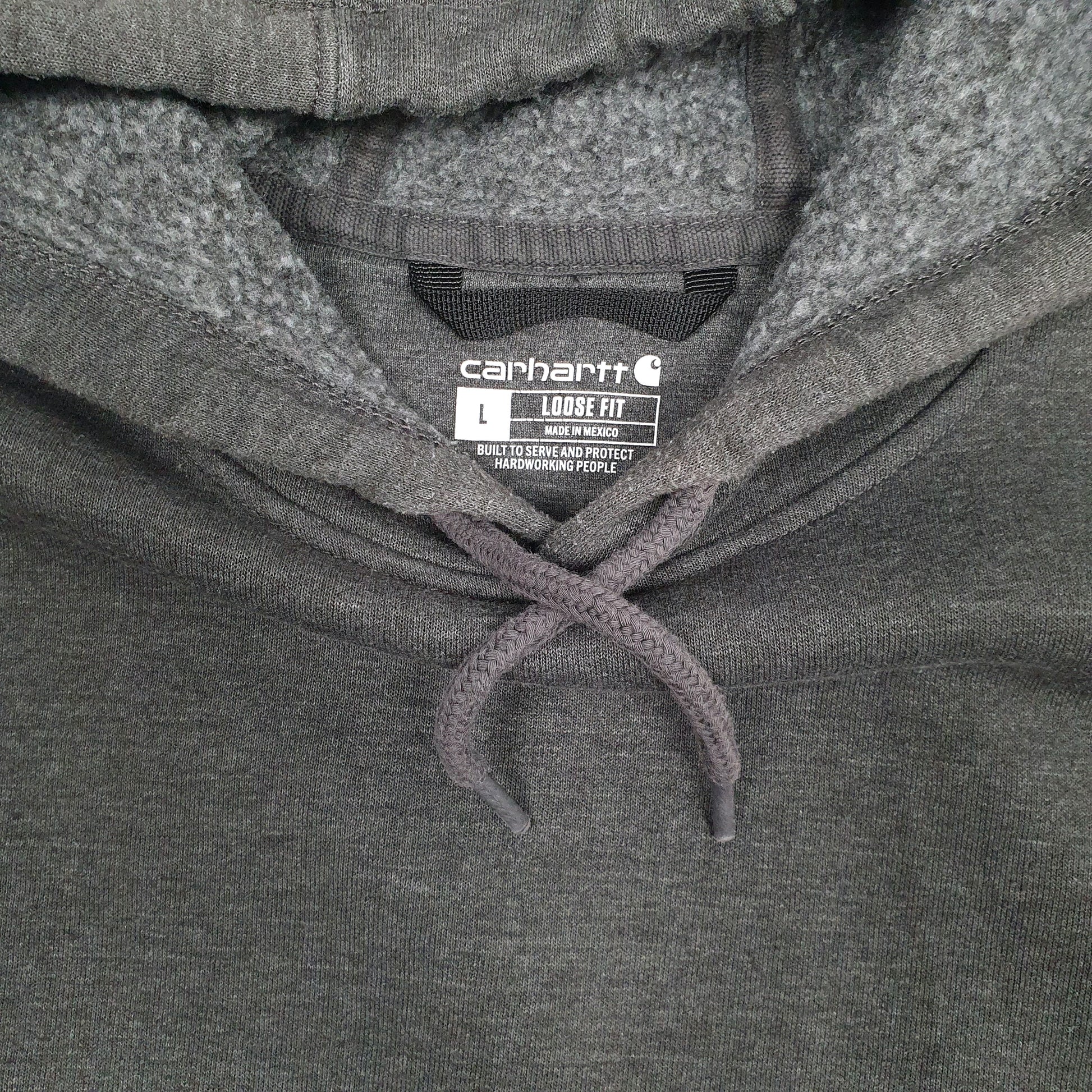 Mens Grey Carhartt  Hoodie Jumper