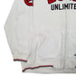 Mens White Ecko Unlimited Spellout Full Zip Jumper