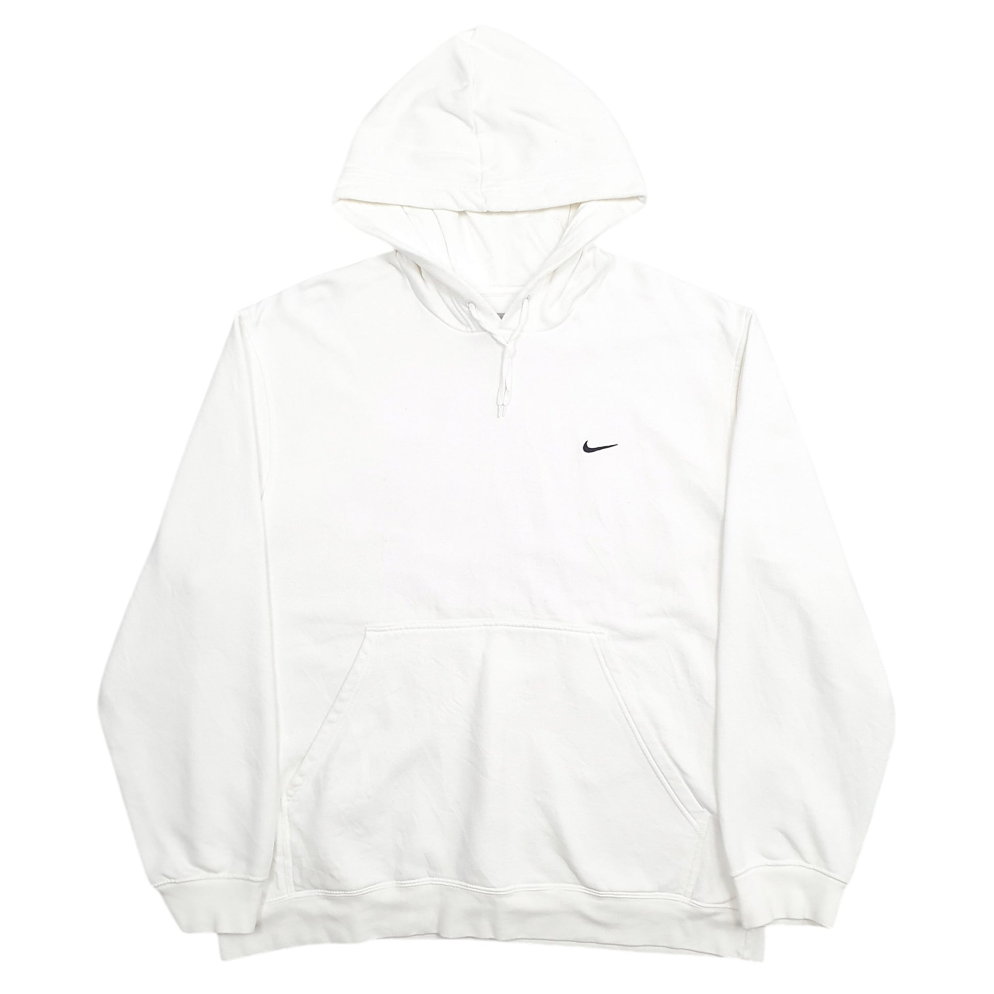 Mens White Nike  Hoodie Jumper