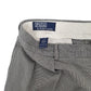 Mens Grey Polo Ralph Lauren Vintage 90s Double Pleated Houndstooth Chino Trousers