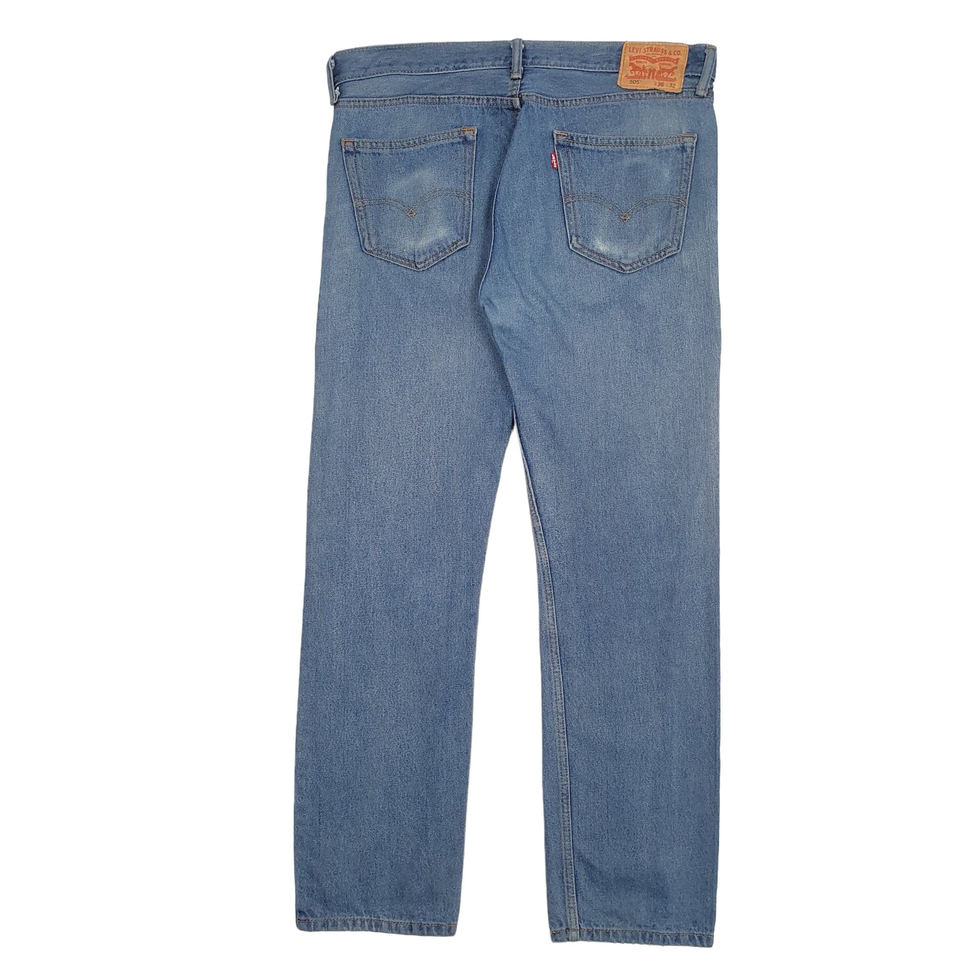 Mens Blue Levis  505 JeansW36 L32