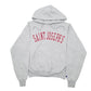 Mens Grey Champion Saint Joseph's College USA Spellout Hoodie Jumper