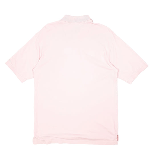 Mens Pink Izod Pima Short Sleeve Polo Shirt