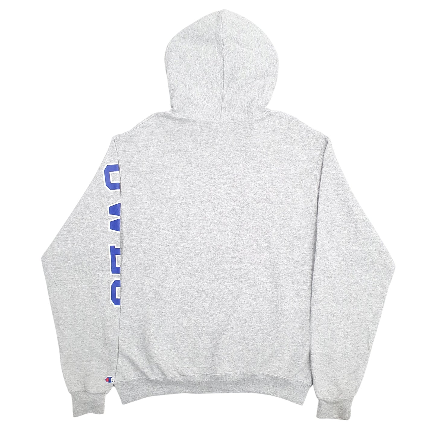 Mens Grey Champion Westfield State Spellout Hoodie Jumper