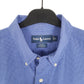 Mens Blue Ralph Lauren  Long Sleeve Shirt