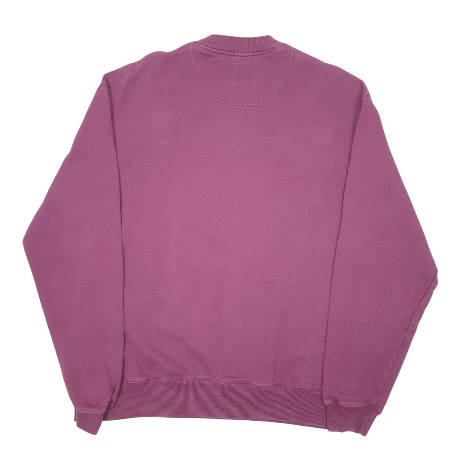 Mens Purple Champion  Crewneck Jumper