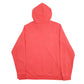 Mens Red Reebok Spellout Hoodie Jumper